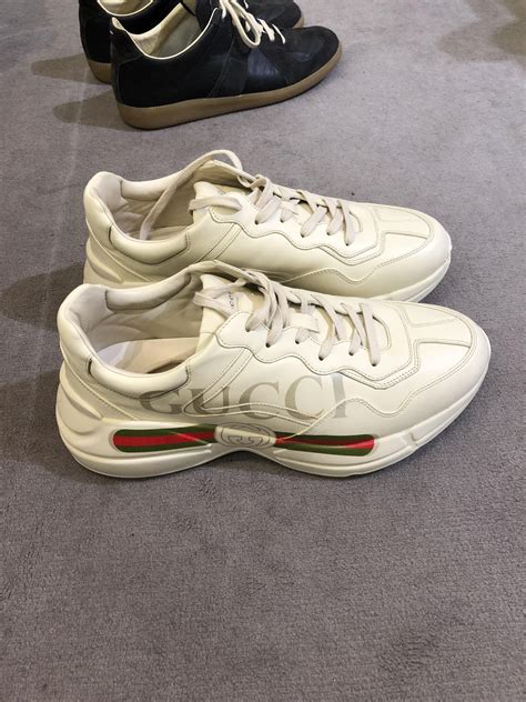 gucci supreme sneakers tennis shoes replica|gucci rhyton sneakers men's.